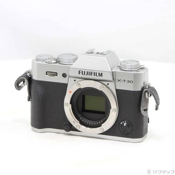 〔中古〕FUJIFILM(フジフイルム) FUJIFILM X-T30 ボディ シルバー〔258-ud〕 | 