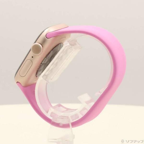 〔中古〕Apple(アップル) Apple Watch Series 10 GPS 42mm ローズゴールドアルミニウムケース ピオニーソロループ〔349-ud〕 |  | 01