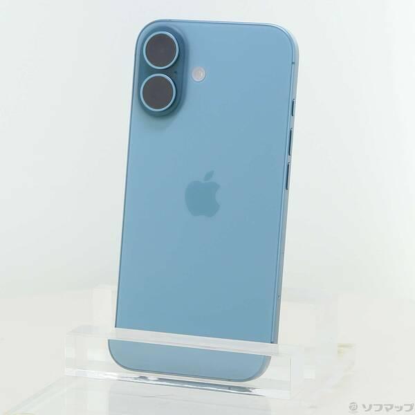 〔中古〕Apple(アップル) iPhone16 256GB ティール MYE13J／A SIMフリー〔371-ud〕 | 