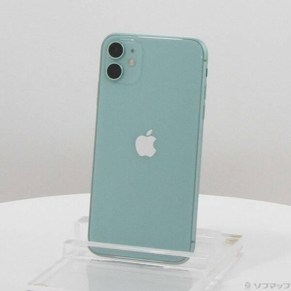 〔中古〕Apple(アップル) iPhone11 64GB グリーン MWLY2J／A SIMフリー〔198-ud〕 | 