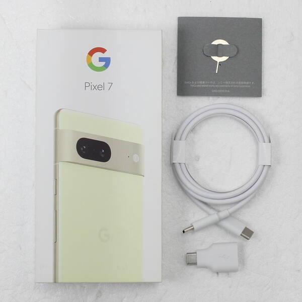 〔中古〕GOOGLE(グーグル) Google Pixel 7 128GB Lemongrass G03Z5 SIMフリー〔258-ud〕 |  | 04