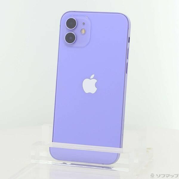 〔中古〕Apple(アップル) iPhone12 64GB パープル MJNH3J／A SIMフリー〔258-ud〕 | 