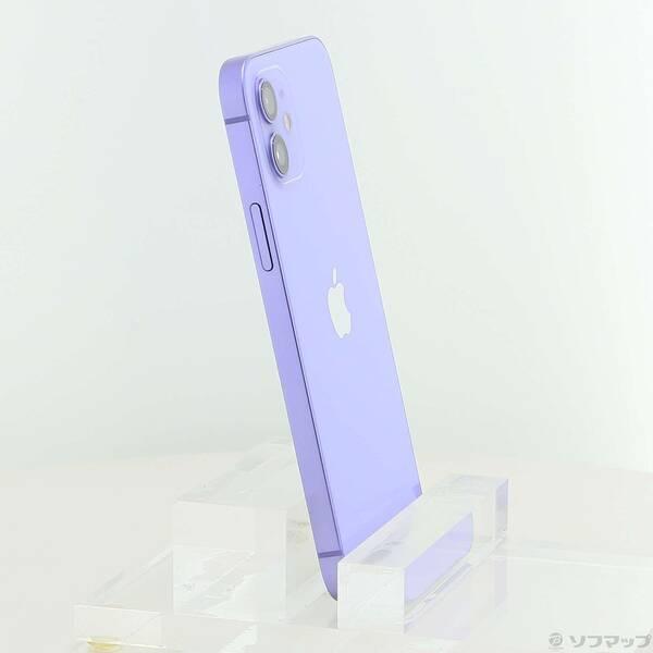 〔中古〕Apple(アップル) iPhone12 64GB パープル MJNH3J／A SIMフリー〔258-ud〕 |  | 03