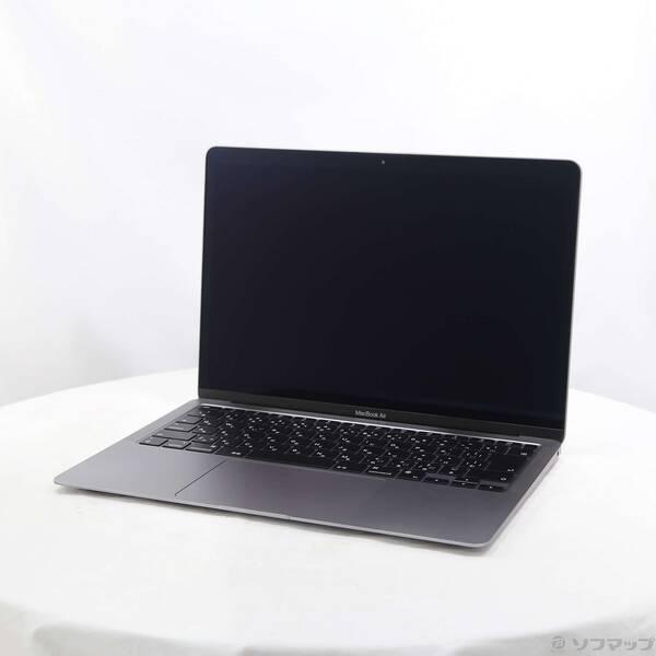 〔中古〕Apple(アップル) MacBook Air 13.3-inch Late-2020 MGN63J／A Apple M1 8コアCPU_7コアGPU 8GB SSD256GB スペースグレイ 〔26.3 Tahoe〕〔377-ud〕 | 