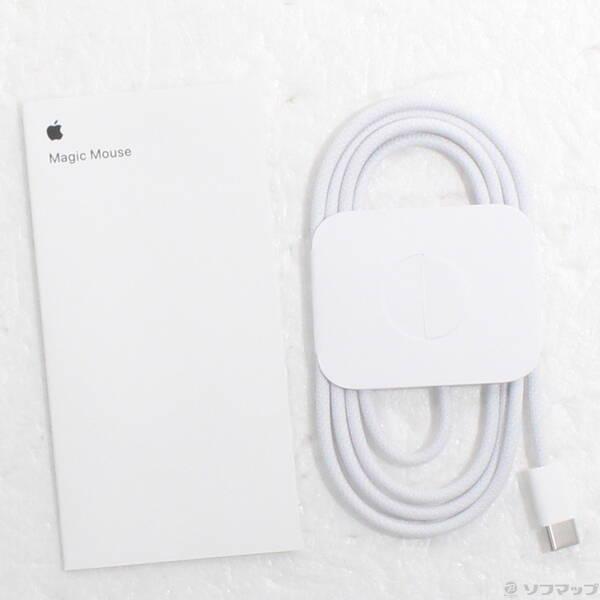 〔中古〕Apple(アップル) Magic Mouse (USB-C) ホワイト (Multi-Touch対応) MXK53ZA／A〔262-ud〕 |  | 01