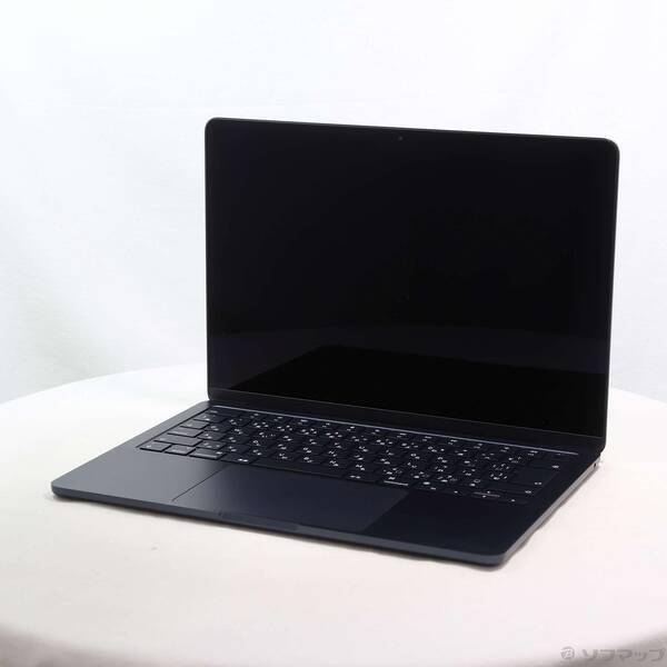 〔中古〕Apple(アップル) MacBook Air 13.6-inch Late-2024 MC7X4J／A Apple M2 8コアCPU_8コアGPU 16GB SSD256GB ミッドナイト 〔26.3 Tahoe〕〔198-ud〕 | 
