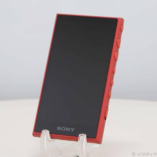〔中古〕SONY(ソニー) WALKMAN A100シリーズ メモリ64GB+microSD レッド NW-A107〔262-ud〕 | 