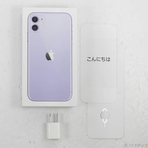 〔中古〕Apple(アップル) iPhone11 64GB パープル MWLX2J／A SIMフリー〔377-ud〕 |  | 04
