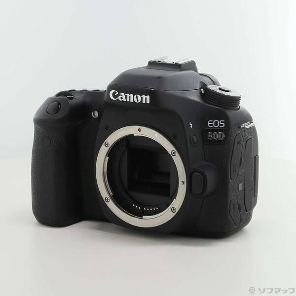 〔中古〕Canon(キヤノン) EOS 80D ボディ ブラック〔262-ud〕 | 
