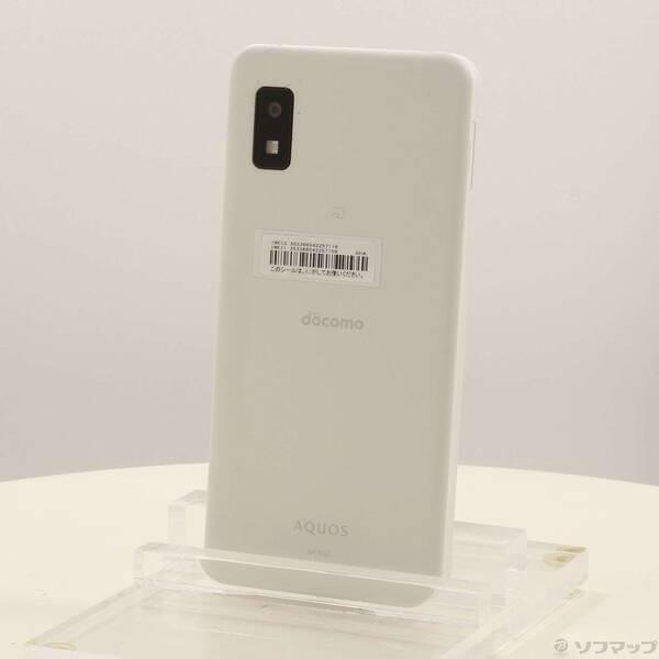 〔中古〕SHARP(シャープ) AQUOS wish3 64GB ホワイト SH-53D docomo SIMフリー〔368-ud〕 | 