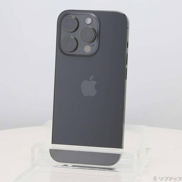 〔中古〕Apple(アップル) iPhone15 Pro 512GB ブラックチタニウム MTUH3J／A SIMフリー〔262-ud〕 | 
