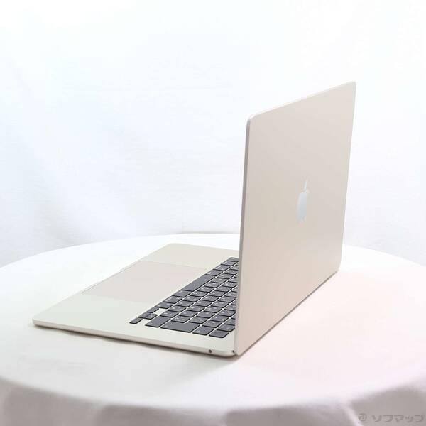 〔中古〕Apple(アップル) MacBook Air 15.3-inch Mid-2023 MQKU3J／A Apple M2 8コアCPU_10コアGPU 8GB SSD256GB スターライト 〔26.3 Tahoe〕〔377-ud〕 |  | 01