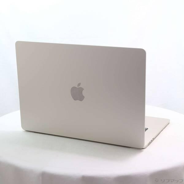 〔中古〕Apple(アップル) MacBook Air 15.3-inch Mid-2023 MQKU3J／A Apple M2 8コアCPU_10コアGPU 8GB SSD256GB スターライト 〔26.3 Tahoe〕〔377-ud〕 |  | 02