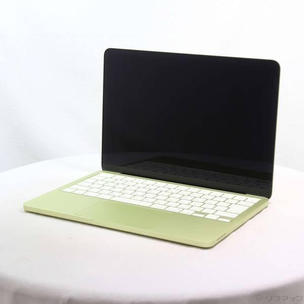 〔中古〕Apple(アップル) MacBook Neo 13-inch Early-2026 MHFD4J／A Apple A18 Pro 6コアCPU_5コアGPU 8GB SSD256GB シトラス 〔26.3 Tahoe〕〔368-ud〕 | 