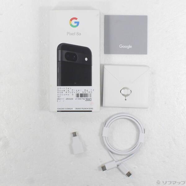 〔中古〕GOOGLE(グーグル) Google Pixel 8a 128GB オブシディアン G576D docomo SIMフリー〔305-ud〕 |  | 04