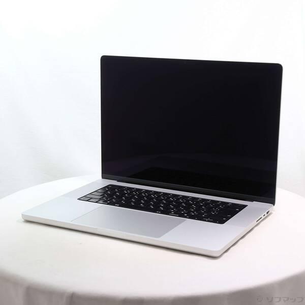 〔中古〕Apple(アップル) MacBook Pro 16.2-inch Late-2021 MK1E3J／A Apple M1 Pro 10コアCPU_16コアGPU 16GB SSD512GB シルバー 〔26.3 Tahoe〕〔297-ud〕 | 