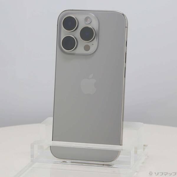 〔中古〕Apple(アップル) iPhone15 Pro 128GB ナチュラルチタニウム MTU93J／A SIMフリー〔262-ud〕 | 