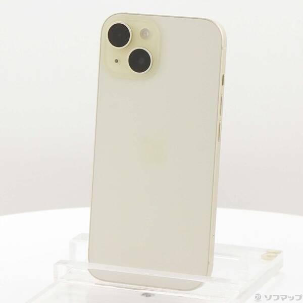 〔中古〕Apple(アップル) iPhone15 256GB イエロー MTMQ3J／A SIMフリー〔262-ud〕 | 