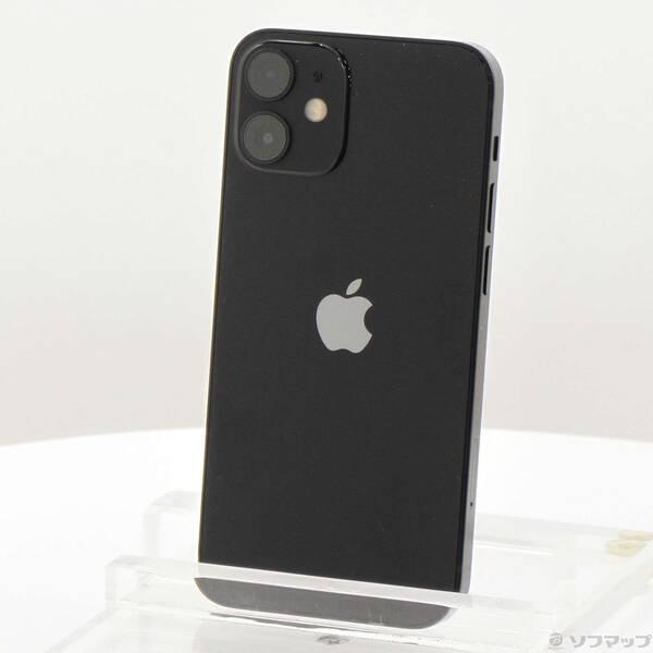 〔中古〕Apple(アップル) iPhone12 mini 128GB ブラック MGDJ3J／A SIMフリー〔305-ud〕 | 