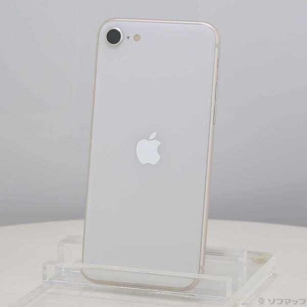 〔中古〕Apple(アップル) iPhone SE 第3世代 64GB スターライト MMYD3J／A SIMフリー〔198-ud〕 | 