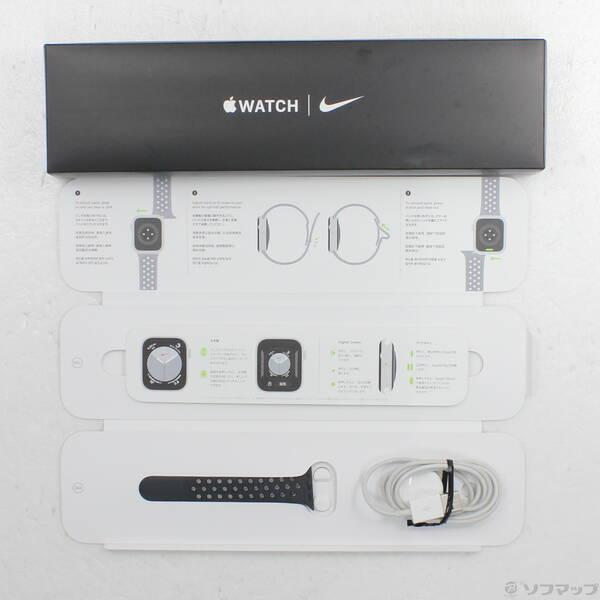 〔中古〕Apple(アップル) Apple Watch SE 第1世代 Nike GPS 40mm スペースグレイアルミニウムケース アンスラサイト／ブラックNikeスポーツバンド〔198-ud〕 |  | 04