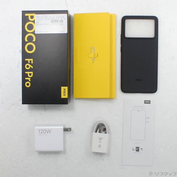 〔中古〕XIAOMI POCO F6 Pro 256GB ブラック MZB0HEJJP SIMフリー〔262-ud〕 |  | 04