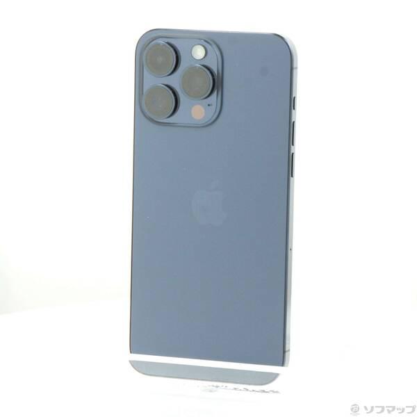 〔中古〕Apple(アップル) iPhone15 Pro Max 256GB ブルーチタニウム MU6T3J／A SIMフリー〔377-ud〕 | 