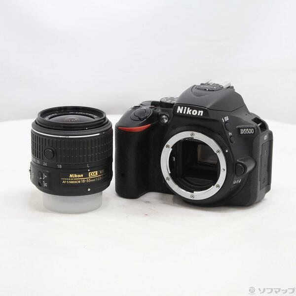 〔中古〕Nikon(ニコン) NIKON D5500 18-55 VRII レンズキット ブラック〔251-ud〕 | 