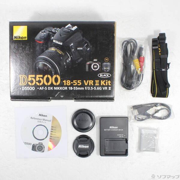 〔中古〕Nikon(ニコン) NIKON D5500 18-55 VRII レンズキット ブラック〔251-ud〕 |  | 05