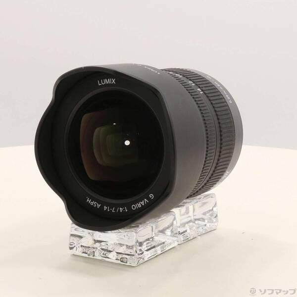 〔中古〕Panasonic(パナソニック) LUMIX G Vario 7-14mm F4.0 ASPH. (H-F007014) (レンズ)〔258-ud〕 | 