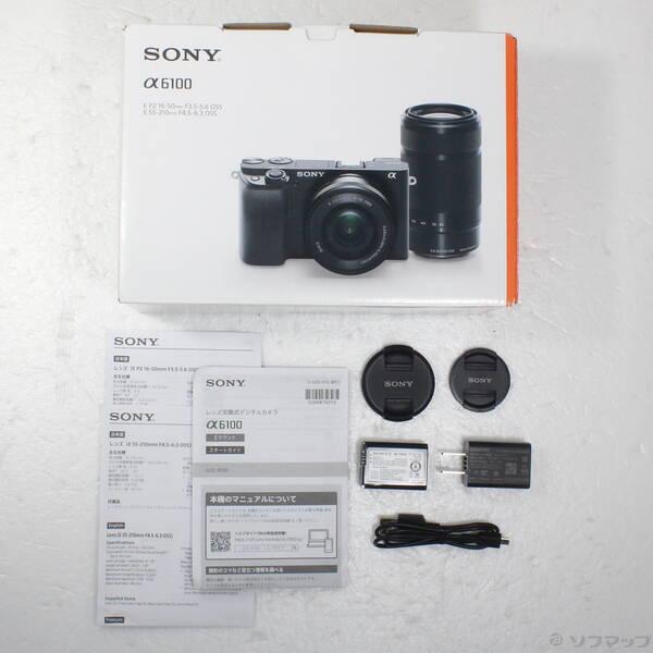 〔中古〕SONY(ソニー) α6100 ダブルズームレンズキット ブラック〔262-ud〕 |  | 05