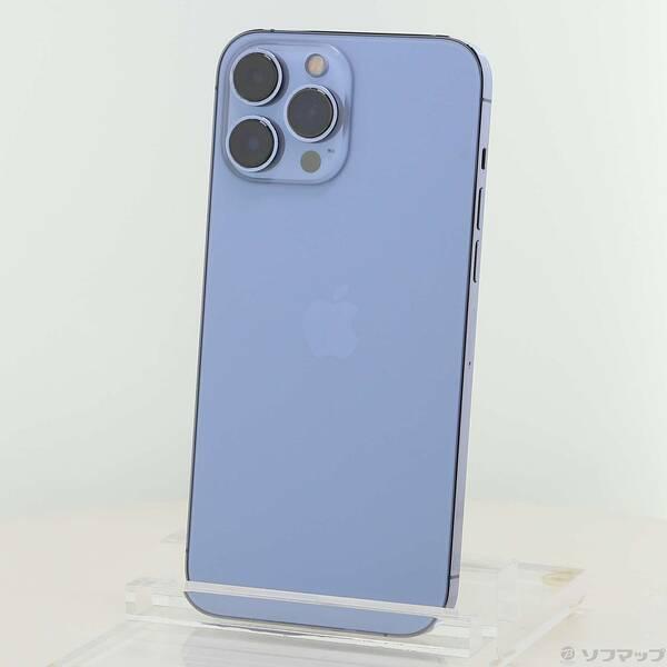 〔中古〕Apple(アップル) iPhone13 Pro Max 256GB シエラブルー MLJD3J／A SIMフリー〔352-ud〕 | 