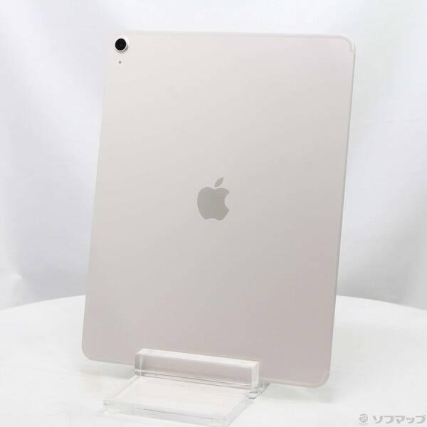 〔中古〕Apple(アップル) iPad Air 13インチ(M3) 256GB スターライト MCJ74J／A SIMフリー〔377-ud〕 | 