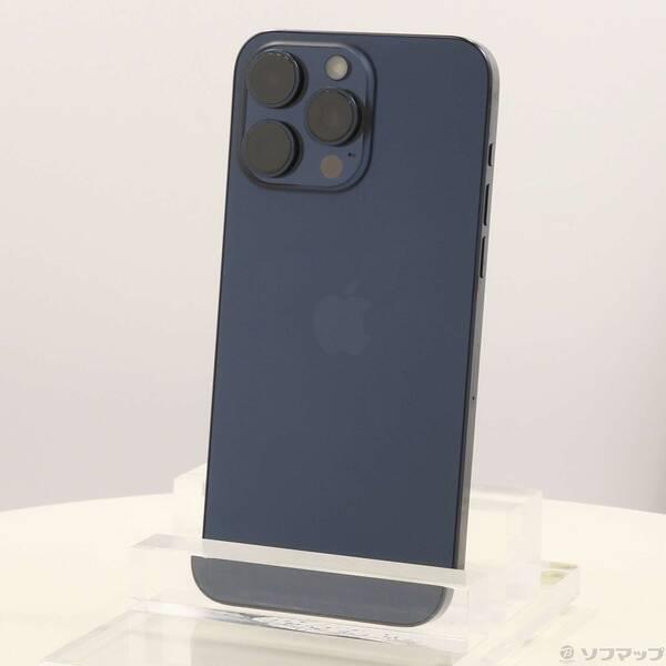 〔中古〕Apple(アップル) iPhone15 Pro Max 512GB ブルーチタニウム MU6X3J／A SIMフリー〔251-ud〕 | 