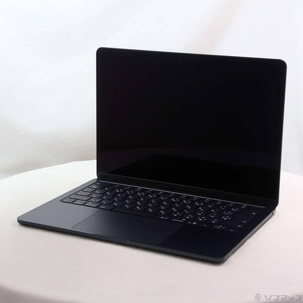 〔中古〕Apple(アップル) MacBook Air 13.6-inch Early-2025 MW133J／A Apple M4 10コアCPU_10コアGPU 16GB SSD512GB ミッドナイト 〔26.3 Tahoe〕〔377-ud〕 | 