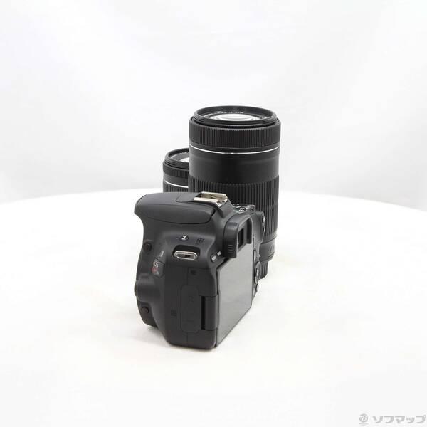 〔中古〕Canon(キヤノン) EOS Kiss X9 ブラック ダブルズームキット〔348-ud〕 |  | 01
