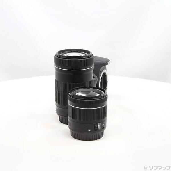 〔中古〕Canon(キヤノン) EOS Kiss X9 ブラック ダブルズームキット〔348-ud〕 |  | 03