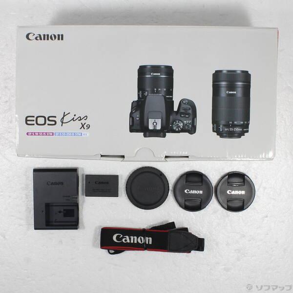 〔中古〕Canon(キヤノン) EOS Kiss X9 ブラック ダブルズームキット〔348-ud〕 |  | 05