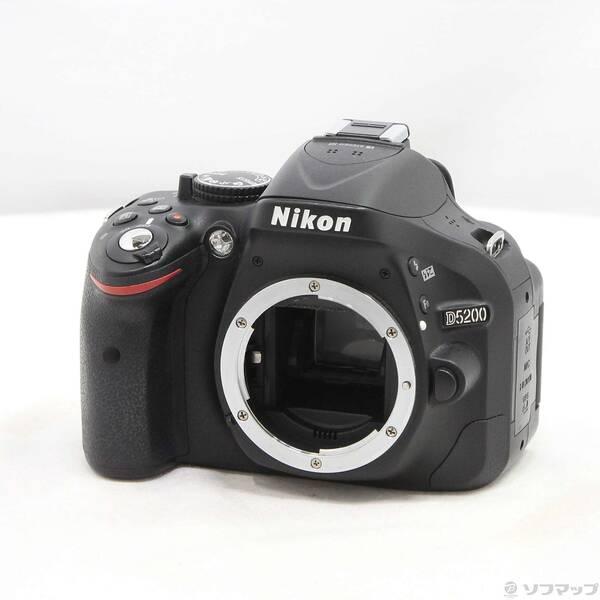〔中古〕Nikon(ニコン) NIKON D5200 ボディ ブラック〔348-ud〕 | 