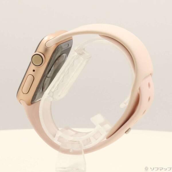 〔中古〕Apple(アップル) Apple Watch Series 4 GPS 40mm ゴールドアルミニウムケース ピンクサンドスポーツバンド〔247-ud〕 |  | 01