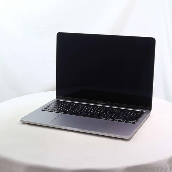 〔中古〕Apple(アップル) MacBook Pro 13.3-inch Late-2020 MYD92J／A Apple M1 8コアCPU_8コアGPU 16GB SSD1TB スペースグレイ 〔26.3 Tahoe〕〔377-ud〕 | 