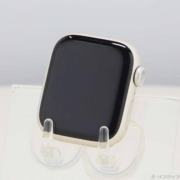 〔中古〕Apple(アップル) Apple Watch Series 7 Nike GPS 41mm スターライトアルミニウムケース バンド無し〔276-ud〕 | 