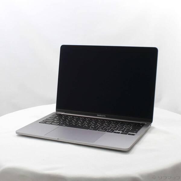 〔中古〕Apple(アップル) MacBook Pro 13.3-inch Late-2020 MYD82J／A Apple M1 8コアCPU_8コアGPU 8GB SSD256GB スペースグレイ 〔26.3 Tahoe〕〔348-ud〕 | 