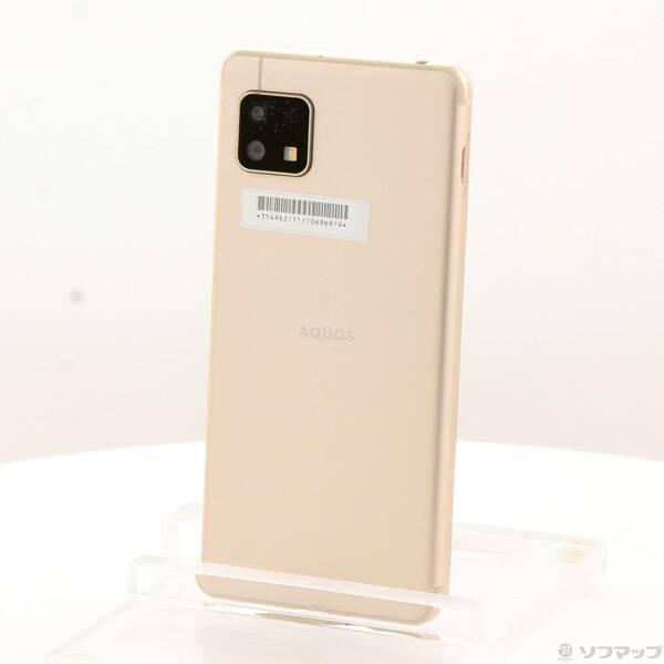 〔中古〕SHARP(シャープ) AQUOS sense4 basic 64GB ライトカッパー A003SH Y!mobile〔305-ud〕 | 