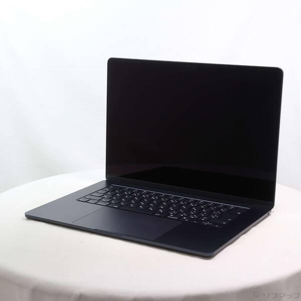 〔中古〕Apple(アップル) MacBook Air 15.3-inch Late-2024 MC9G4J／A Apple M3 8コアCPU_10コアGPU 24GB SSD256GB ミッドナイト 〔26.3 Tahoe〕〔258-ud〕 | 