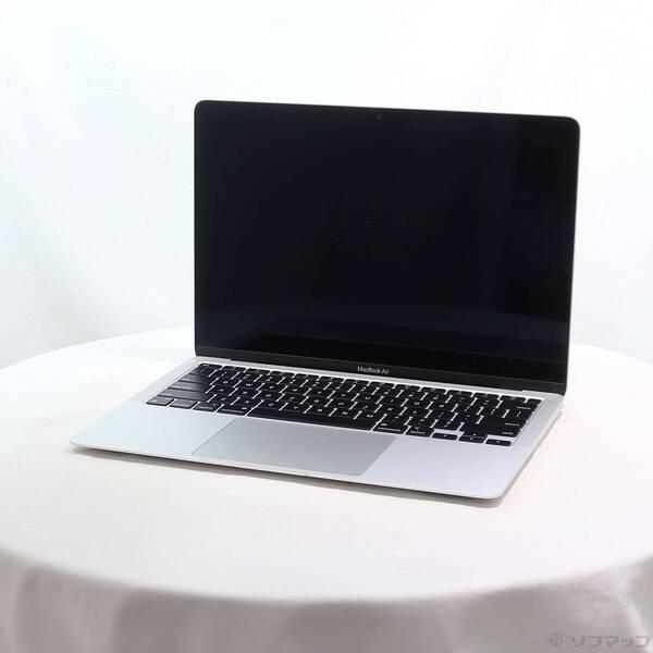 〔中古〕Apple(アップル) MacBook Air 13.3-inch Late-2020 MGN93J／A Apple M1 8コアCPU_7コアGPU 8GB SSD256GB シルバー 〔26.3 Tahoe〕〔377-ud〕 | 