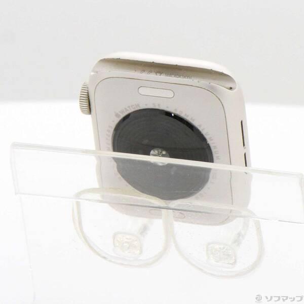 〔中古〕Apple(アップル) Apple Watch SE 第2世代 GPS 40mm スターライトアルミニウムケース バンド無し〔348-ud〕 |  | 02