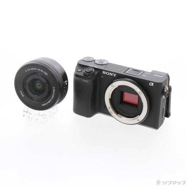 〔中古〕SONY(ソニー) α6400 ILCE-6400L パワーズームレンズキット ブラック〔348-ud〕 | 