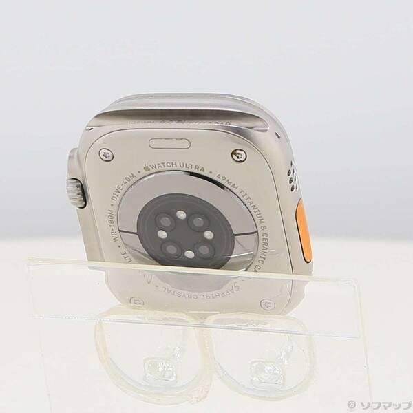 〔中古〕Apple(アップル) Apple Watch Ultra 2 GPS + Cellular 49mm チタニウムケース バンド無し〔349-ud〕 |  | 02