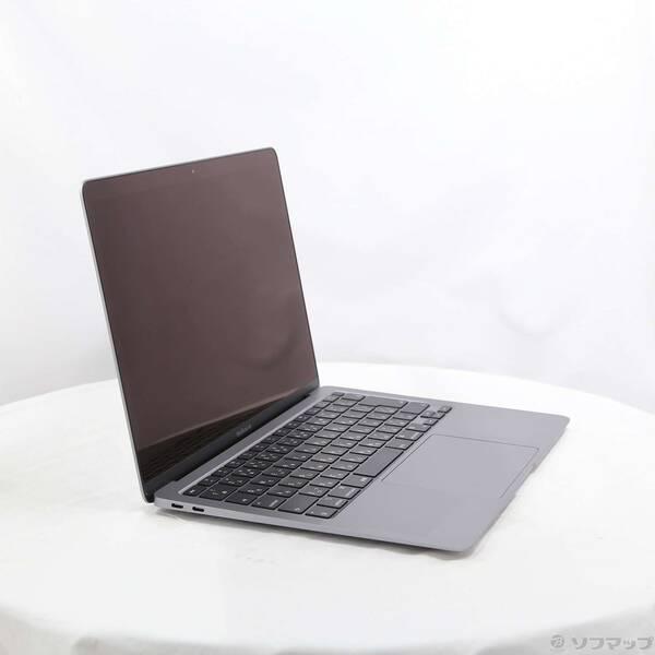 〔中古〕Apple(アップル) MacBook Air 13.3-inch Late-2020 MGN63J／A Apple M1 8コアCPU_7コアGPU 8GB SSD256GB スペースグレイ 〔26.3 Tahoe〕〔377-ud〕 |  | 03